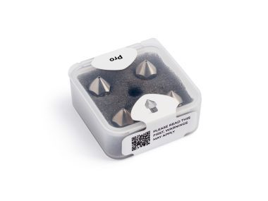 Bondtech Coated Brass Nozzle PRO Nozzle 4 Pack 1.75